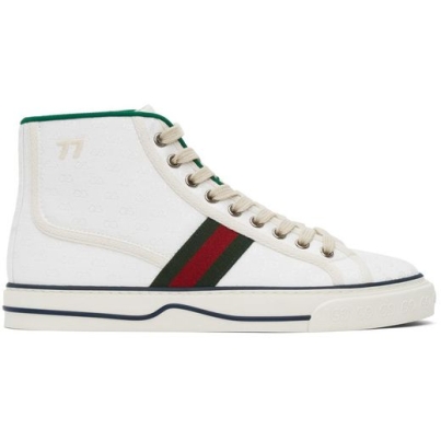 gucci-WHITE-Tennis-1977-High-top-Sneakers